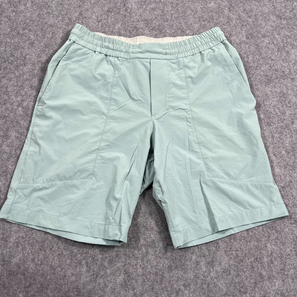 Lululemon Athletica Silver Blue‎ Bowline 8" Stretch Ripstop Shorts Men's Small